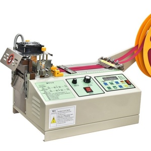Computer Automatic Cold-Cut Tape & Hot-Cut Machine for Elastic Band Zipper Webbing <b>Ribbon</b> PVC Cutting - Product Image 2