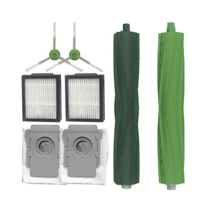 Brosses principales de rechange, brosses latérales, filtres et sacs à poussière compatibles avec les aspirateurs robots <span class=keywords><strong>IRobot</strong></span> <span class=keywords><strong>I3</strong></span>/i4/i6/i7/E5/E6 - Product Image 1