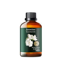 Minyak Esensial Jismine Label Pribadi 100% Ekstrak Alami Murni Kemasan Kustom Semua Jenis Kulit Aromaterapi Kecantikan Grosir