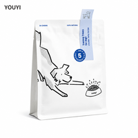 YOUYI Sac à croquettes pour chien anti-perforation avec fenêtre transparente, pochette verticale pour aliments secs, logo personnalisé, usine OEM