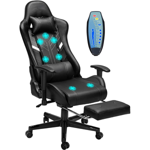 <span class=keywords><strong>Chaise</strong></span> d'ordinateur confort dossier haut <span class=keywords><strong>pas</strong></span> <span class=keywords><strong>cher</strong></span> bureau en cuir PU ordinateur Silla <span class=keywords><strong>Gamer</strong></span> Massage course <span class=keywords><strong>chaise</strong></span> de jeu avec repose-pieds - Product Image 3