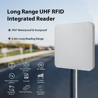 RS232/WG26/RELAY/TCP/IP/POE/WIFI tarjeta RFID lectura control de acceso inalámbrico Sistema de estacionamiento RFID UHF lector