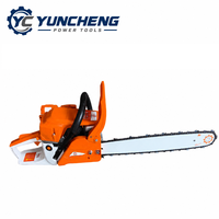 Tronçonneuse à essence industrielle haute puissance 58cc, guide-chaîne de 20 pouces, 2400W, coupe-bois professionnelle, moteur sans balais OEM, foresterie