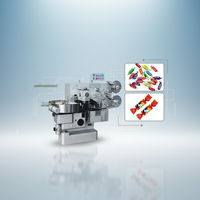 Machine d'emballage automatique de bonbons durs HTL-S800, machine d'emballage à double torsion, emballageuse de toffee