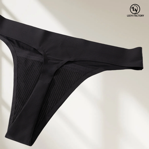 Leeyi高品質トング吸収性4層月経下着女性シームレス期間漏れ防止月経パンティー - Product Image 6