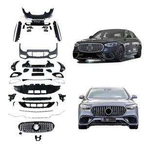 2020 + classe S W223 mise à niveau vers 2023y S63 style kits de carrosserie w223 <span class=keywords><strong>S223</strong></span> lifting pare-chocs de voiture S450 S350 S500 accessoires de voiture pièces automobiles - Product Image 1
