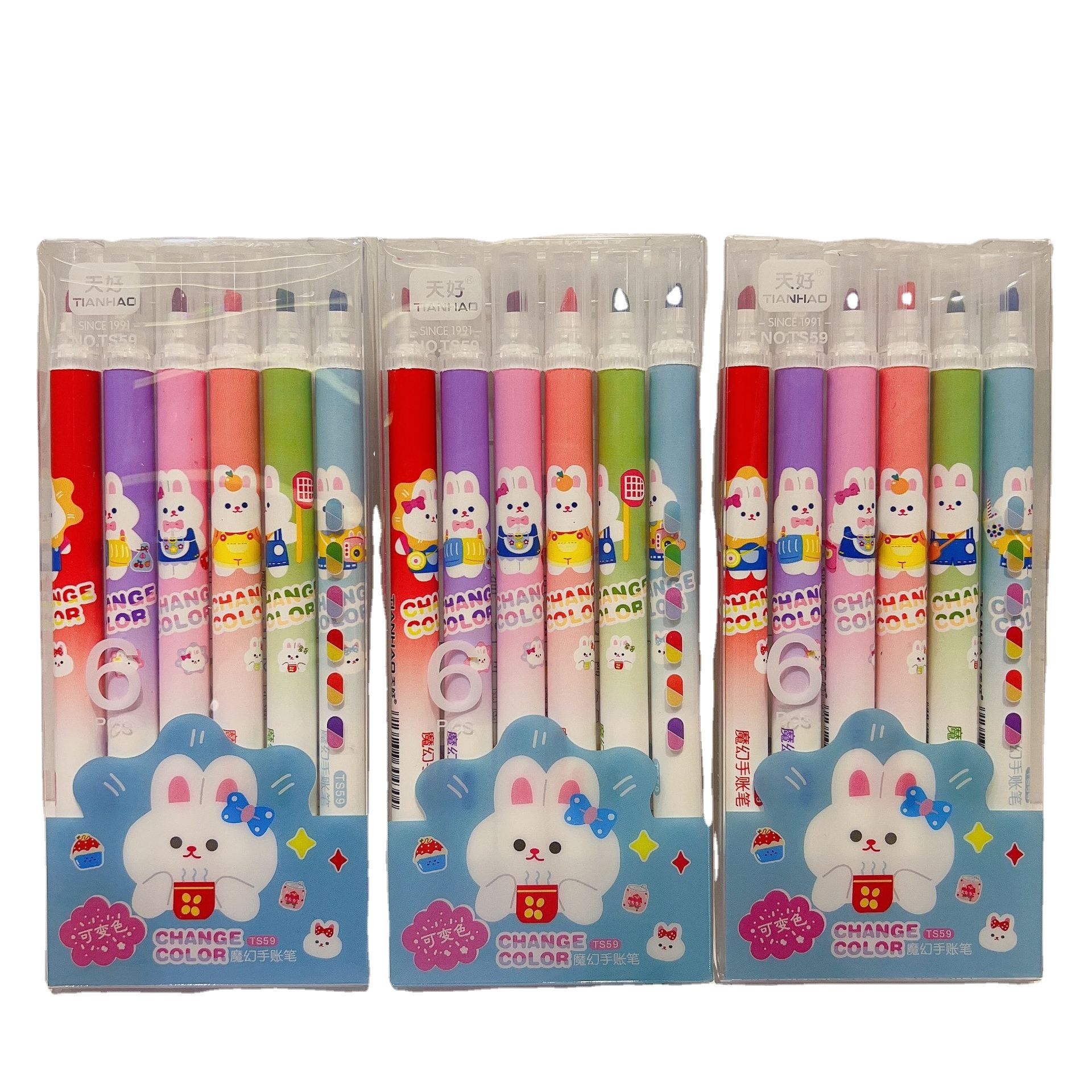 Linda toy Magic Ledger Highlighter креативный цветоизменяющий хайлайтер двухцветный маркер
