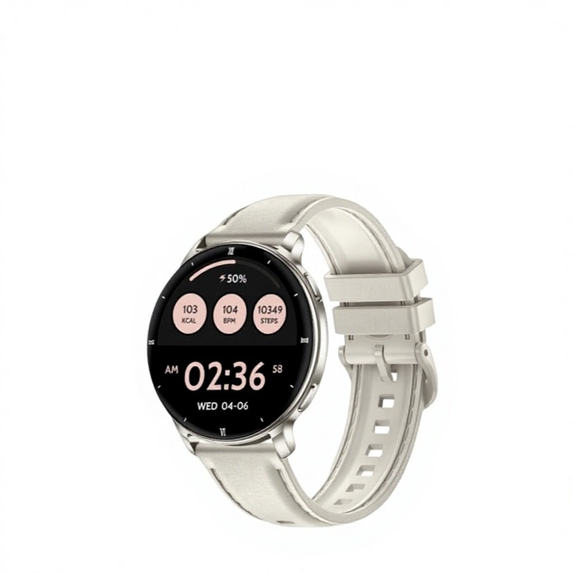 Cross-border HT39 Smartwatch with AMOLED Screen for Calling Heart Rate & Sleep Monitoring Silicone Band Sports Watch