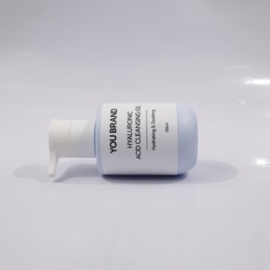Fabrika OEM ODM Cilt Bakımı HİYALÜRONİK ASİT TEMİZLEYİCİ JEL Nemlendirici ve Yatıştırıcı - Product Image 6