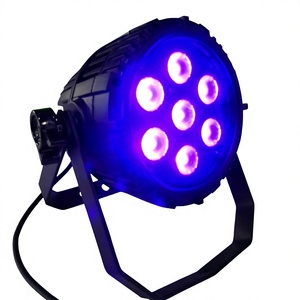 7Leds 10w UV Led luce del palcoscenico matrimonio natale Led <span class=keywords><strong>Par</strong></span> luci - Product Image 1