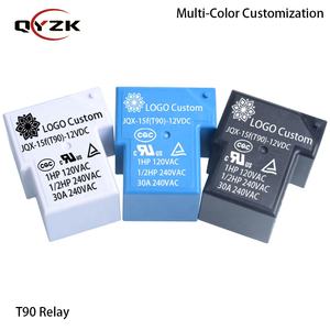 40A220V電源Pcb24ボルトAc220ボルト220V240Vコイル12V12V 24 V Dc40A小型Jqx-15F T90リレー - Product Image 3