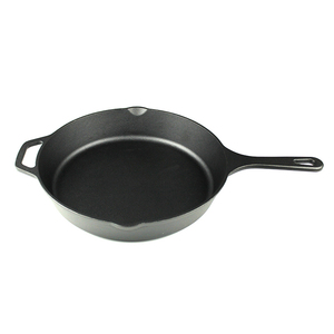 <span class=keywords><strong>Amazon</strong></span> producto caliente de 12 pulgadas Pre-experimentado sartén de <span class=keywords><strong>hierro</strong></span> <span class=keywords><strong>fundido</strong></span> - Product Image 3