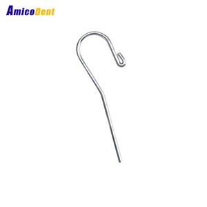 เครื่องมือค้นหาคลองฟันแบบใช้มือตะขอสำหรับวัดรากคลองสเตนเลสสตีลขนาด2มม. - Product Image 4