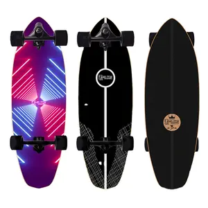 Zhoya – camion de Skate de Surf de bonne qualité pour planche à roulettes personnalisée imprimée, patins 4 roues en vente