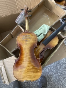 Violon Stradivari 1716 vernis antique fabriqué à la main - Product Image 3
