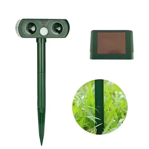 Stock <b>Outdoor</b> Solar Animal <b>Repeller</b> <b>Cat</b> Deterrent Solar Powered Animal Deterrent Devices Waterproof - Product Image 1