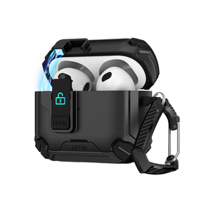 Funda protectora de armadura para Apple <span class=keywords><strong>Airpods</strong></span> 1/2/3 Pro, funda de TPU a prueba de golpes, soporte para teléfono móvil, bolsa de plástico para auriculares inalámbricos con Bluetooth - Product Image 6