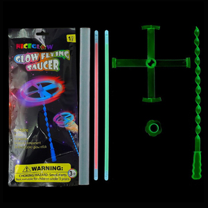 Đầy màu sắc sáng sáng dùng một lần Glow <span class=keywords><strong>Flying</strong></span> saucer cho trẻ em trong bóng tối thanh - Product Image 4