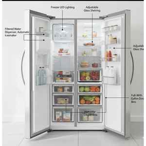 Réfrigérateur intelligent à écran LED pour le contrôle de l'alimentation électrique, installation portable, moderne, pour bureau et cuisine, OEM Chine - Product Image 5