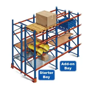 Heavy Duty Industrial Warehouse Storage Rack steel Shelves Pallet warehouse picking Racking System multi-tier racking