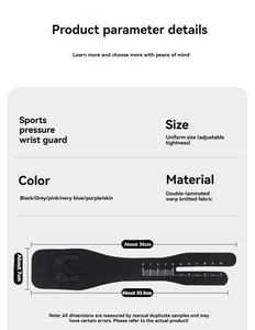 Ergonomic Anti-sprain Mild Carpal Tunnel Compression <b>Wrist</b> <b>Support</b> Premium Adjustable Buckle Closure Protect Band <b>Wrist</b> Guard - Product Image 2