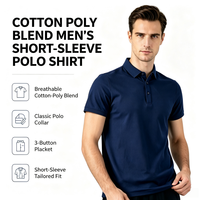 Polo classique à manches courtes pour homme, couleur unie, style décontracté, idéal pour le bureau, le quotidien ou comme uniforme, personnalisable – Nouvelle collection