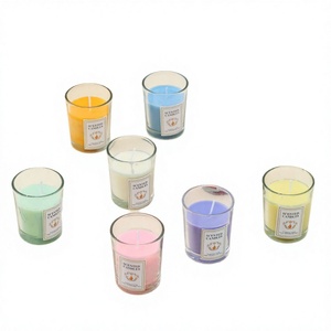 Vela Aromática Artesanal en Frasco de Vidrio con Aroma a Lavanda, Cera de Soya Natural y Aceites Esenciales, para Mujeres Amantes de los Crímenes y Asesinos en <span class=keywords><strong>Serie</strong></span> - Product Image 4