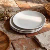 Assiette en mélamine de 5,5 à 8,5 pouces, design nordique, assiette à dîner, assiette à salade, qualité alimentaire et durable, personnalisable, ronde, pour les fêtes