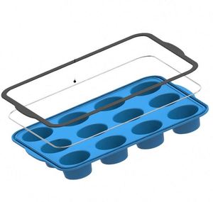 Silicone Muffin Pan BPA Free Reusable Kitchen Cake Mold Non-Stick Kitchen Tool - Product Image 3