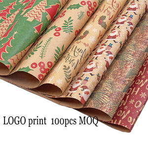 Papier d'emballage de luxe innovant <span class=keywords><strong>à</strong></span> motifs pentagramme et pois, double face, pour boîte cadeau, pour cadre <span class=keywords><strong>photo</strong></span>, couleur blanche - Product Image 2