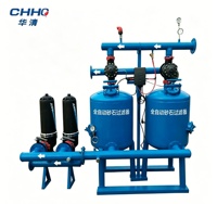 Sistema de Tratamiento de Agua para Riego por Goteo Agrícola con Filtro Automático de Arena y Grava de Retrolavado