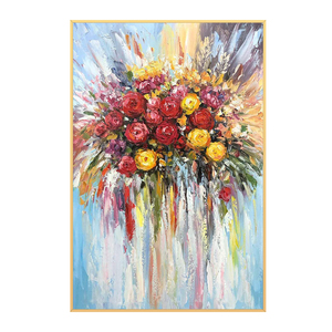 2023 oeuvre d'art chaude <span class=keywords><strong>peinture</strong></span> <span class=keywords><strong>à</strong></span> <span class=keywords><strong>l</strong></span>'<span class=keywords><strong>huile</strong></span> toile mur art fleur main peintures <span class=keywords><strong>à</strong></span> <span class=keywords><strong>l</strong></span>'<span class=keywords><strong>huile</strong></span> fleur <span class=keywords><strong>vase</strong></span> <span class=keywords><strong>peinture</strong></span> conceptions décoration murale - Product Image 2