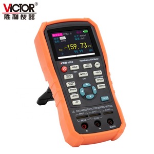 4082 เครื่องวัดแบบมือถือ 100Hz-100kHz เครื่องทดสอบความต้านทานความจุและความเหนี่ยวนำพร้อมความแม่นยำ 0.2% RS-232 การสื่อสารจอแสดงผล LCD - Product Image 2