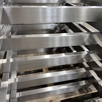 Structure en tôle d'acier inoxydable sur mesure, cadre tubulaire, support de tuyau, pieds de table, soudage, pliage, fabrication, polissage, ISO9001