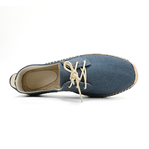 <span class=keywords><strong>Espadrilles</strong></span> d'été pour hommes, chaussures décontractées en toile respirante, sandales plates en jute, chaussures de marche confortables, vente en gros, logo personnalisé - Product Image 6