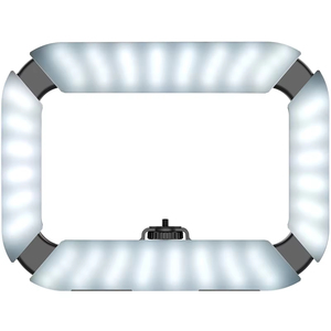 <span class=keywords><strong>Ulanzi</strong></span> อุปกรณ์วิดีโอสมาร์ทโฟน U-200, มีไฟ LED 2-in-1ไมโครโฟนฐานเสียบแบบเย็นสำหรับ TikTok YouTube แท่นขุดเจาะสำหรับถ่ายภาพสด - Product Image 4