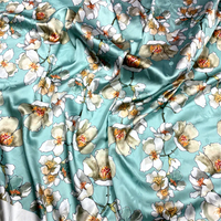 Tissu pour vêtements, tissu en polyester, satin en polyester, tissu jacquard à impression personnalisée pour pyjama femme