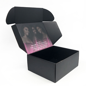 Custom Apparel Packaging Mailer Boxes Logo Printed Cardboard Corrugated Shipping Folding Foldable Carton Box - Product Image 3