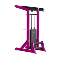 Meilleure vente Commercial Pin Loaded Standing Single Stack Machine d'exercice de jambe de levage de mollet Machine de levage de mollet assis de gymnastique