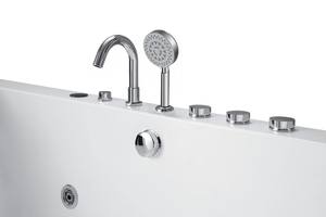 Affinare classico 1.8m 71 pollici due persone acrilico idromassaggio vasche da bagno finestra trasparente grandi dimensioni uso esterno Villa massaggio grembiule - Product Image 5