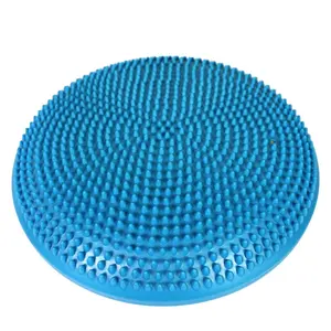 TOPKO wholesale Massage yoga pilates Inflatable Balance Air Core Stability Pad Disc for Exercise balance cushion