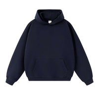 Sweat-shirts à capuche épais vintage pour hommes, design personnalisé, mode décontractée, coupe oversize, logo personnalisé, sweat-shirt à capuche pull-over