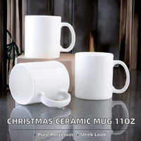 Mug à café en céramique DIY, design minimaliste personnalisé, photos personnalisées, sublimation, 11 oz, cadeau de rentrée scolaire
