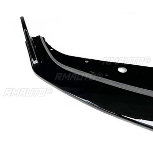 Spoiler de labio para parachoques delantero BMW X1 U11 IX1 M Sport 2023+ Negro Brillante Protector de Parachoques Delantero Divisor Inferior Estilo Automotriz - Product Image 4