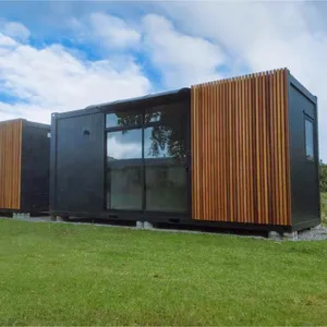 China Kwaliteit Controle 40FT Stapelbaar Quick Monteren Mini Verwijderbare Gemonteerd Draagbare Woningen 2 Slaapkamer Container Huis Te Koop