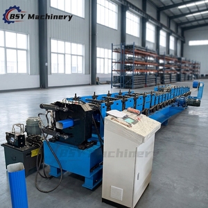 Machine de profilage de toiture BSY avec commande PLC, composants essentiels du moteur et du roulement 45 #   Construction en acier - Product Image 1
