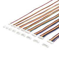 Kustom 1.0mm-2.54mm Pitch kabel 2/3/4/5/6 Pin konektor nilon perempuan Plug JST SH ZH PH XH untuk kawat listrik tali pengaman