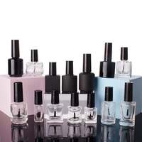 Bouteille ronde de vernis en gel 15 ml bouteille de vernis à ongles vide emballage bouteilles en verre pour vernis à ongles