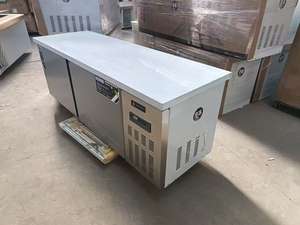 Réfrigérateur de cuisine multifonction en acier inoxydable avec plateforme de réfrigération intégrée - Product Image 4