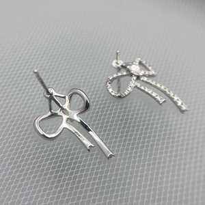 Bowknot Design Pure Stud Boucle D'oreille Cadre De Montage Au750 18K Or Perles Boucles D'oreilles Fine Bijoux <span class=keywords><strong>Base</strong></span> Montures Accessoires Résultats - Product Image 6